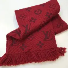 LOUIS VUITTON モノグラム マフラー ウール シルク M70899 - メルカリ