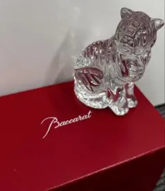 Baccarat バカラ クリスタル 虎 置物 - メルカリ
