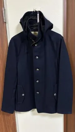 【美品】ジャーナルスタンダード メルトンコート Lサイズ ネイビー