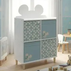Disney スティッチ 5段チェスト 衣装ケース タンス 子供部屋 新生活