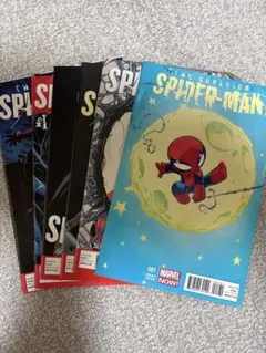 アメコミ Spider man #1 セット スパイダーマン マーベル リーフ