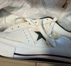 Converse ONE STAR OX WHT/GRN 28.0cm - メルカリ