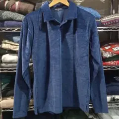 ヴィンテージ オールドユニクロ ベロア 長袖シャツ