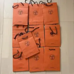 HERMES ショップ袋 10枚セット