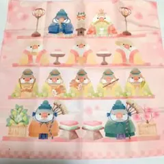 ひな祭り　雛まつり　文鳥　タペストリー　壁飾り　かわいい