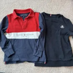 TOMMY HILFIGER 長袖2枚セット　104サイズ