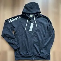 アスレタ　ジャガードスウェットZIPパーカー