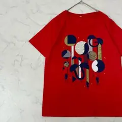 Perfume LSG PTA プリント リブ クルーネック 半袖 Tシャツ S