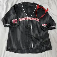 BABYMONSTER ベースボールシャツ・ロゴTシャツセット Amazon.co.jp: BABYMONSTER ベビモン サイズ ベースボール