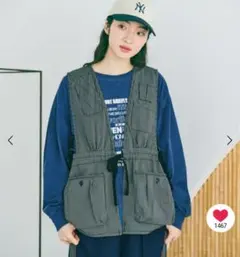 BOYSフィールドベスト チャコールヒッコリーのサムネイル