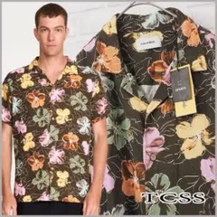 新品【tcss】L/OASIS SHIRT/リネンブレンド アロハシャツのサムネイル