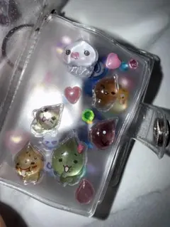 しずくちゃん　エンジェルブルーうるちゅるミニシール帳完成品