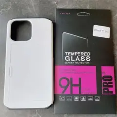✨値下げ✨ iphone 13 pro ケース 用 背面カード収納 ホワイト