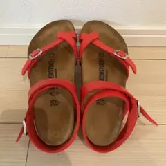 【未使用級】BIRKENSTOCK フロリダ レッド ストラップ22.5cm 未使用級】BIRKENSTOCK フロリダ レッド ストラップ22.5cm - メルカリ
