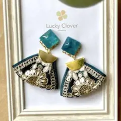 【Daily Line】花浅葱≡タッセル≡イヤリングorピアス