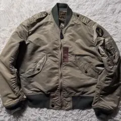美品/希少✨HOUSTON フライトジャケット　L-2B ライトゾーン　L