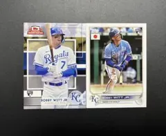 ボビーウィットjr Topps ルーキーカード 2枚組 KC ロイヤルズ RC