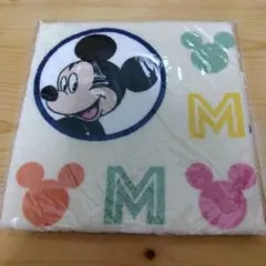 ミッキーマウス ハンドタオル クリーム色　第一生命