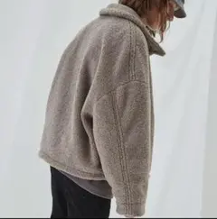 ウィムバイリドム ボアジャケット フリースジャケット