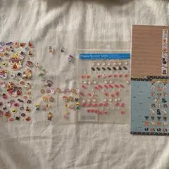 当時物　４セット　シール　わんちゃん　アニマル　くまちゃん　スケジュール帳シール