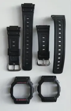 カシオ G-SHOCK DW-5600系ベルト＆ベゼル2セット オマケ付き