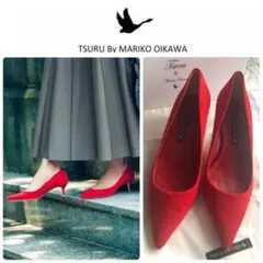 27500円☆ツルバイマリコオイカワ Adele パンプス 新品　24.5のサムネイル
