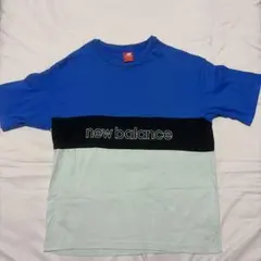New Balance Tシャツ 青/黒/水色　MT93506