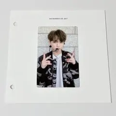 【公式】BTS MEMORIES 2017 Blu-rayトレカ ジョングク