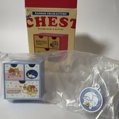 サンリオキャラクターズ ミニチェスト リトルツインスターズ キキララ