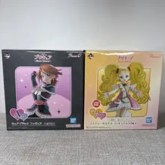 プリキュア一番くじ　A賞キュアブラック、ラストワン賞シャイニールミナス