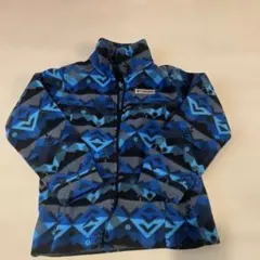 Columbia 幾何学模様 フリースジャケット　xs