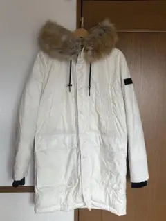 DEISEL ホワイトファー付きロングジャケット最終SALE！！！