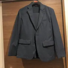 ネイビービジネスジャケットとスラックスセット
