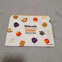 McDonald's マクドナルド BEAMS ビームス コラボ ポーチ 未使用