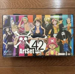 ワンピース ONE PIECE アートセット 42ピース 文房具　ルフィ　ゾロ