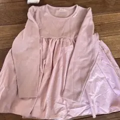 petit main ピンク 長袖カットソー