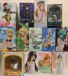 ソードアート・オンライン SAO フィギュア 一番くじ 13点 まとめ売りのサムネイル