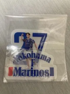 横浜F・マリノス　クリアステッカー　#27松原健
