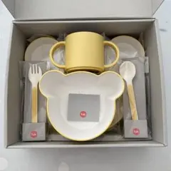 【新品・未使用】tak タック ベビー食器セット イエロー