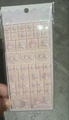 リトルツインスターズ タイルシール キキララ