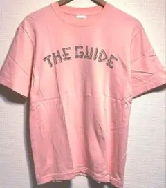 【美品】SPECIAL OTHERS「THE GUIDE」Tシャツ ピンク
