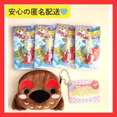 【富山限定】ムック ストラップ 4個セット + らいちょうコインケース付き