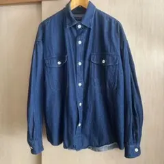 デニムシャツ L BACK NUMBER