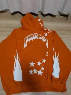 ALWAYS CANDY オレンジパーカー ビックシルエット US古着