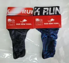 RUN NEW YORK 下着 メンズ Tバック Lサイズ 2枚セット