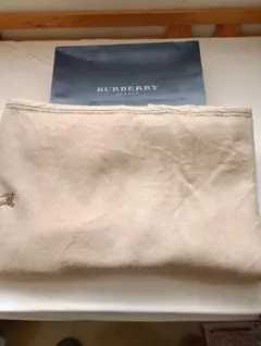 【新品未使用】バーバリーウール100% 毛布 140×200cm