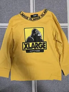 XLARGE ゴリラプリント 長袖ロンT 100