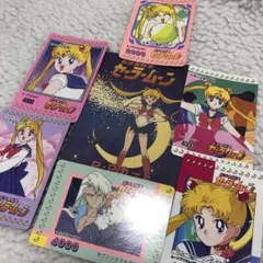 七 美品 当時品 セーラームーン PPカード カードダス アマダ 月野うさぎ