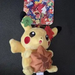 ポケモンセンターヒロシマ限定 もみじまんじゅうピカチュウ　ぬいぐるみ