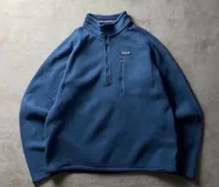 Patagonia ベターセーター 企業ロゴ ハーフジップ 刺繍　ロゴ